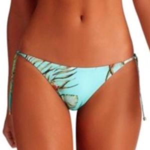 NWT VITAMIN A TARA SIDE TIE BIKINI BOTTOM LAGOON L 10